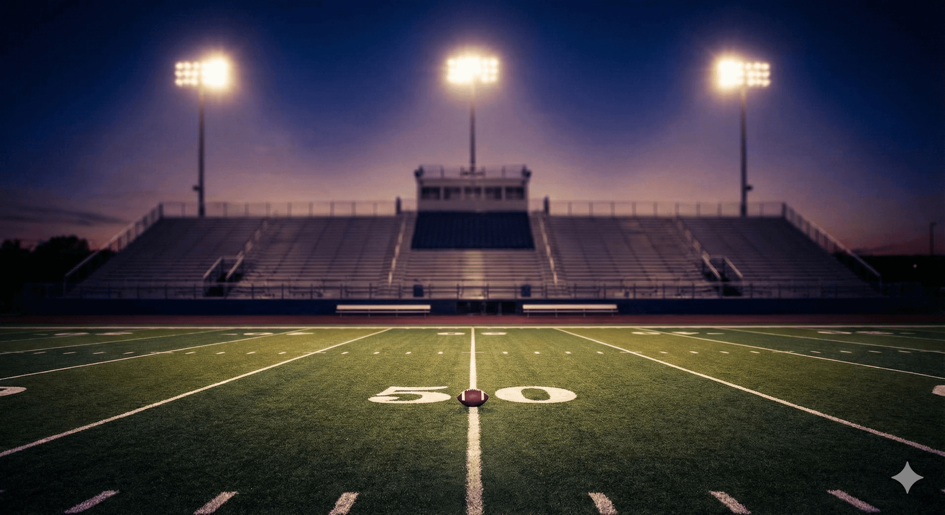 Football recruiting hero background