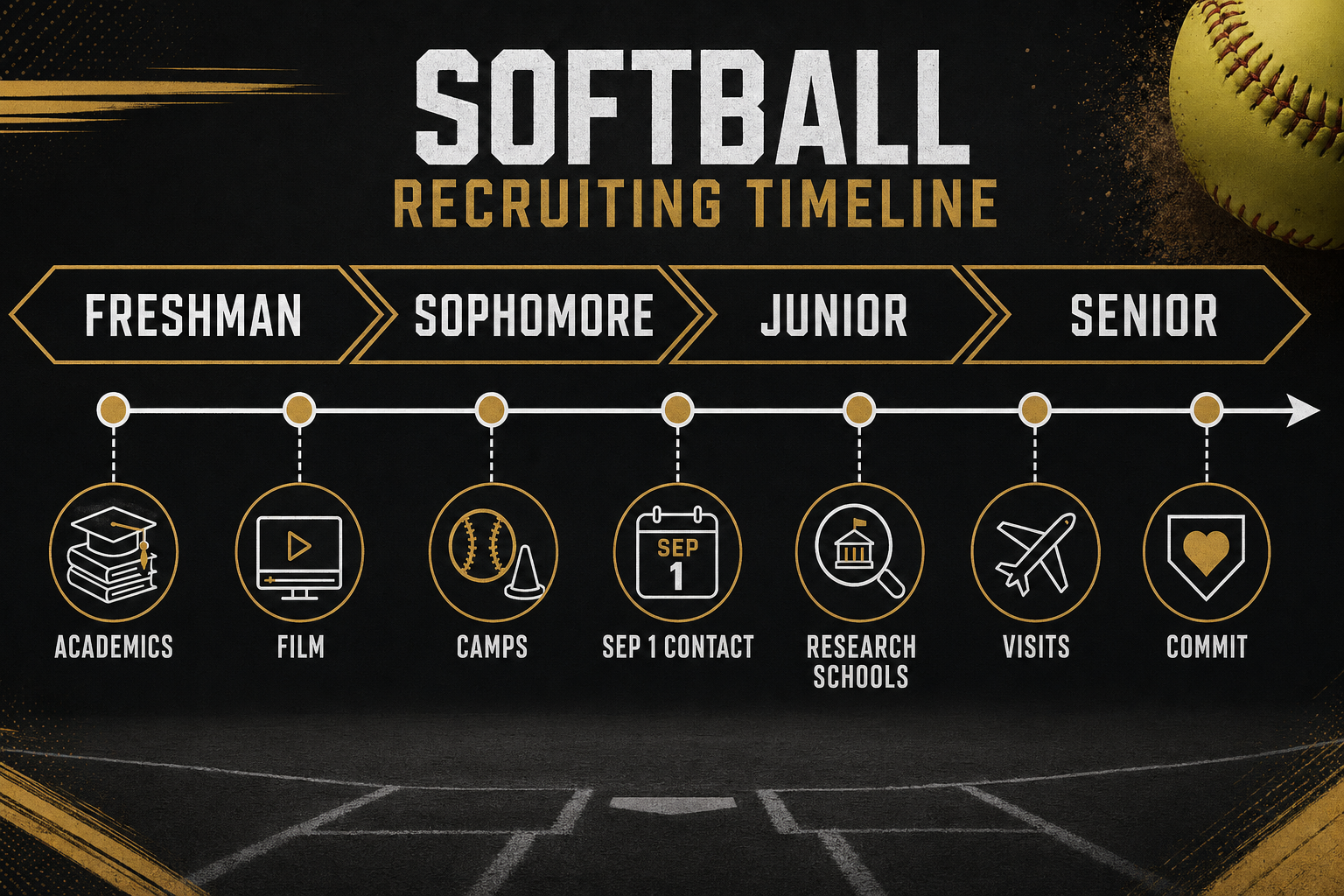 Softball Recruiting Timeline & Calendar (2026-2027): NCAA Dates ...
